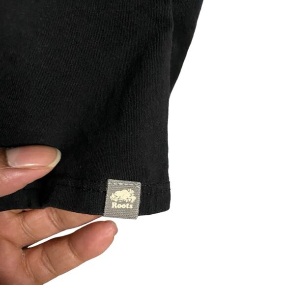 Roots Women's Black Sleeveless Maxi Shirt Dress - Picture 7 of 9